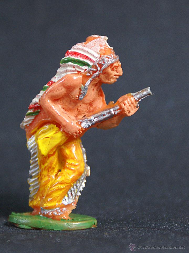 Figuras de goma y PVC: Indio de Lafredo peque&ntilde;o - Foto 1