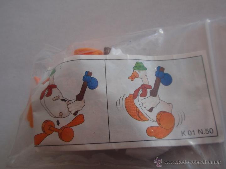 Figurines en Caoutchouc et PVC: Figurita Huevo Kinder oca sombrero verde - K01 n&ordm; 50