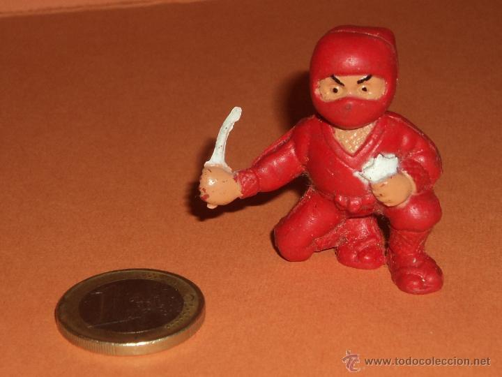 Figuras de goma y PVC: Figura en goma - NINJA ROJO - Foto 1