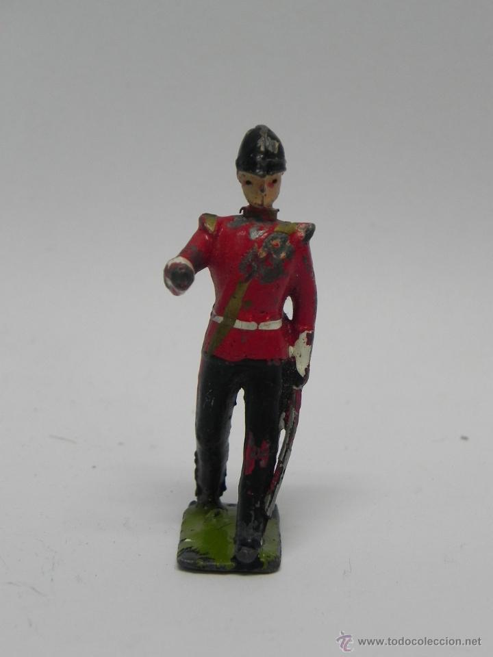 Rubber and PVC Figures: SOLDADO DE PLOMO MADE IN ENGLAND, TAL COMO SE VE EN LAS FOTOS PUESTAS.