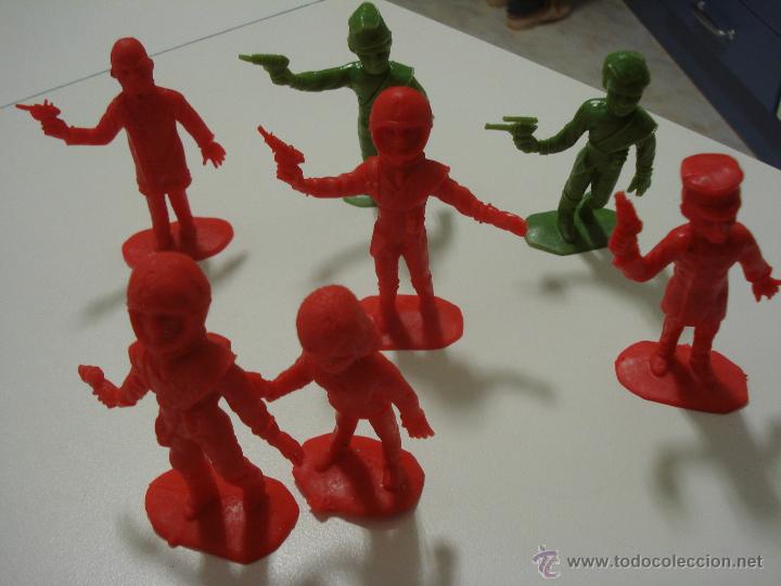 Figuras de goma y PVC: LOTE 7 FIGURAS COMANSI THUNDERBIRDS - Foto 1