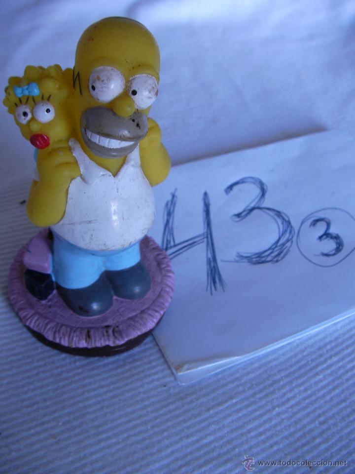 Figuras de goma y PVC: BART SIMPSON CON SU HIJA - Foto 1