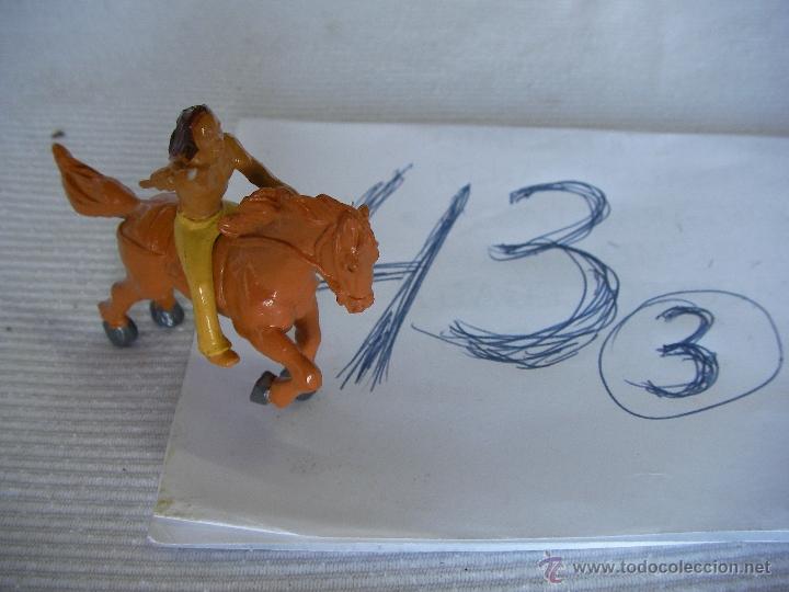 Figuras de goma y PVC: INIDIO A CABALLO - ENVIO GRATIS A ESPA&Ntilde;A - Foto 1