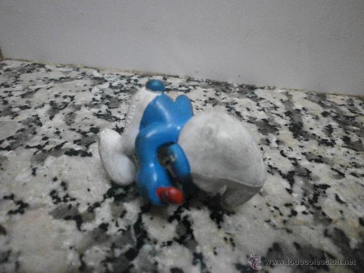 Figuras de goma y PVC: PITUFO SCHLEICH PEYO 1981 - Foto 3