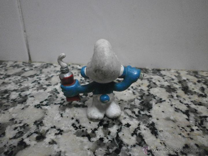 Figuras de goma y PVC: PITUFO SCHLEICH PEYO 79 - Foto 2