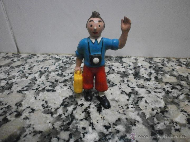 Figuras de goma y PVC: FIGURA DE GOMA Y PVC.TINTIN