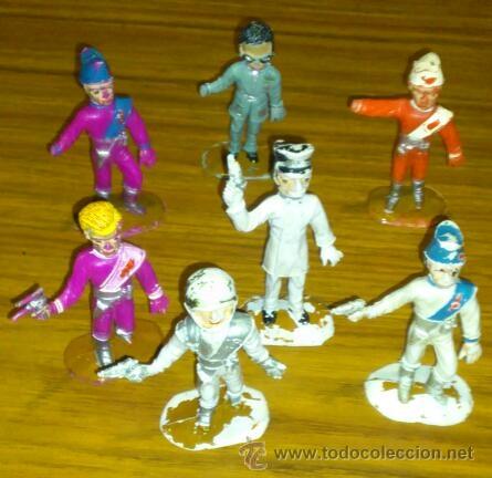 Figuras de goma y PVC: thunderbirds thunderbird comansi - Foto 1