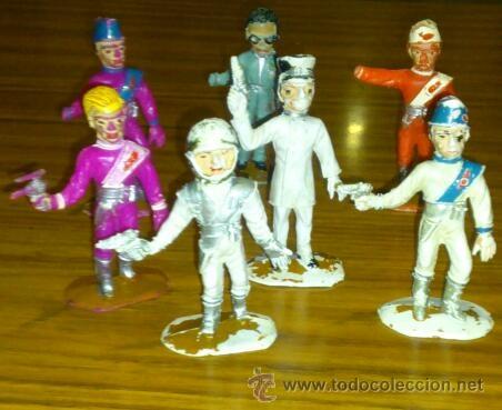 Figuras de goma y PVC: thunderbirds thunderbird comansi - Foto 2