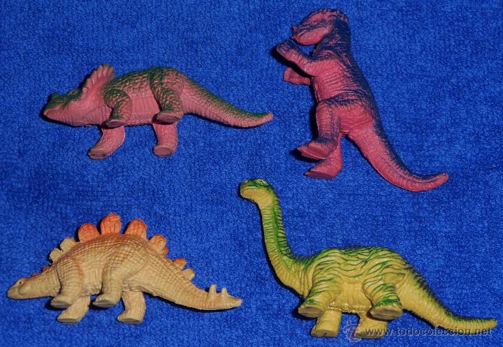 Figuras de goma y PVC: Saurio Park - Dinosauros - Phoskitos
