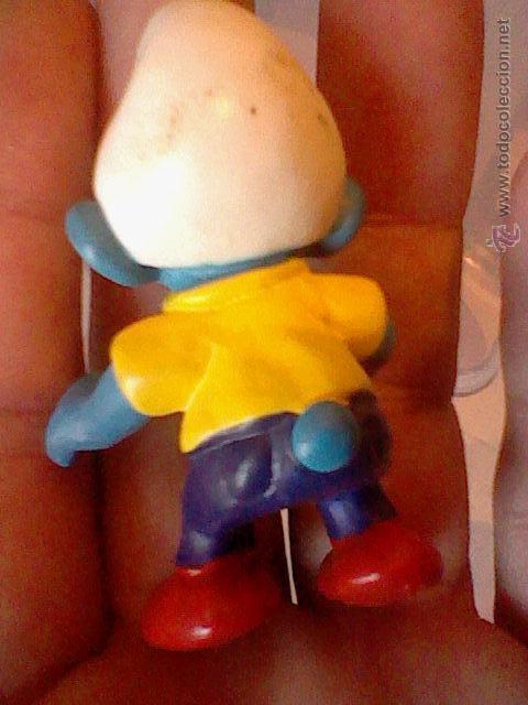Figuras de goma y PVC: figura pitufo Peyo 2000 scheleich - Foto 2