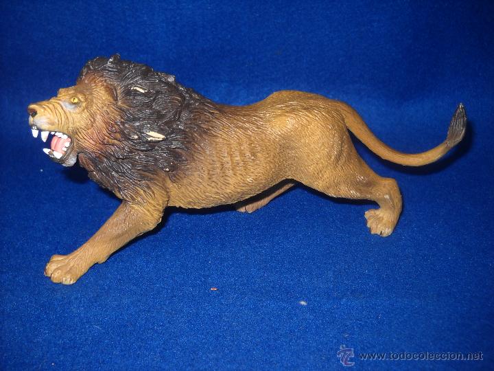 Figuras de goma y PVC: LEON DE BULLYLAND - GERMANY - Foto 1