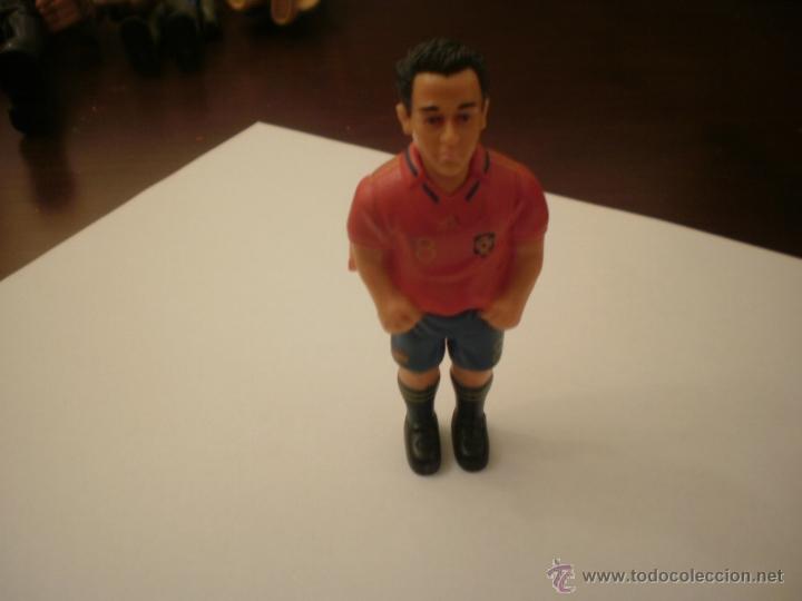 Rubber and PVC Figures: PHOSKITOS XAVI HERNANDEZ JUGADOR DE ESPA&Ntilde;A CAMPEONA DEL MUNDO 2010 PREMIUM FIGURA PROMOCIONAL PVC