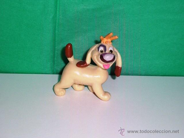 Rubber and PVC Figures: PERRITO ROVELL&Oacute; FIGURA MU&Ntilde;ECO GOMA PVC SERIE DE TELEVISION 2001 D'OCON
