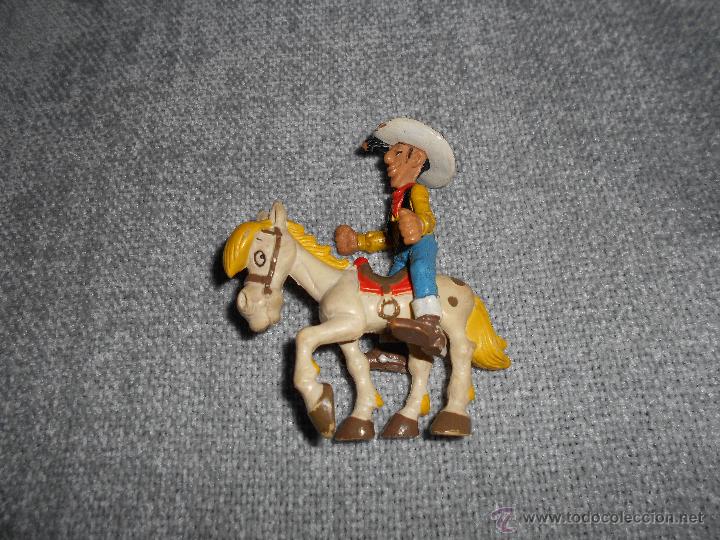 Figuras de Borracha e PVC: LUCKY LUKE Y JOLLY JUMPER MU&Ntilde;ECOS FIGURAS PVC COMIC SPAIN A&Ntilde;OS 80