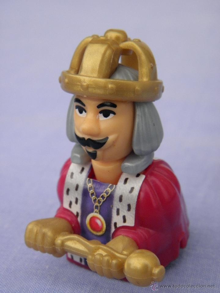 Figuras de goma Kinder: Figurita Kinder Mosqueteros Rey - Foto 1