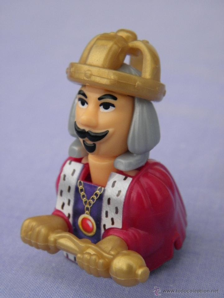 Figuras de goma Kinder: Figurita Kinder Mosqueteros Rey - Foto 1