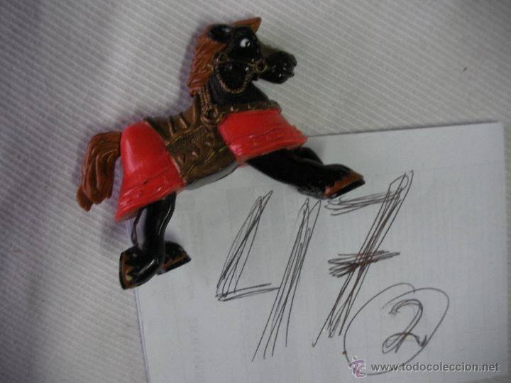 Figuras de goma y PVC: CABALLO MEDIAVAL - ENVIO GRATIS A ESPA&Ntilde;A - Foto 1