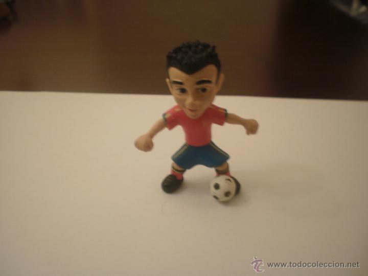 Figurines en Caoutchouc et PVC: XAVI HERNANDEZ JUGADOR DE LA SELECCION ESPA&Ntilde;OLA COPA DEL MUNDO DE 2010 PVC MADE IN SPAIN ENRLAG