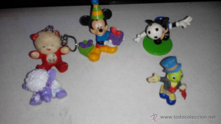 Figuras de goma y PVC: LOTE - MICKEY -  - DISNEY - PEPITO GRILLO - APPLAUSE - Foto 1