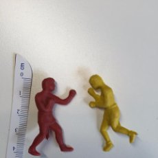 Figuras de Goma y PVC: LOTE 2 ANTIGUAS FIGURAS BOXEADOR EN PLASTICO