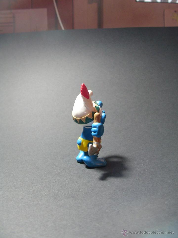 Figuras de goma y PVC: Pitufo. Indio. Peyo. Schleich 06 - Foto 3