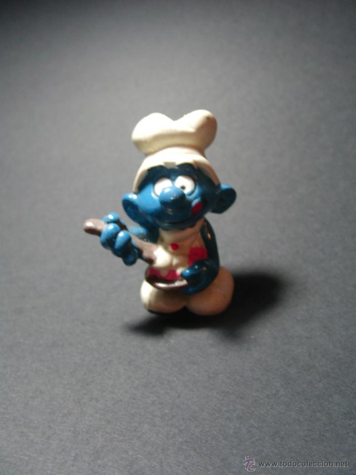 Figuras de goma y PVC: Pitufo. Peyo. Schleich 1983 - Foto 1