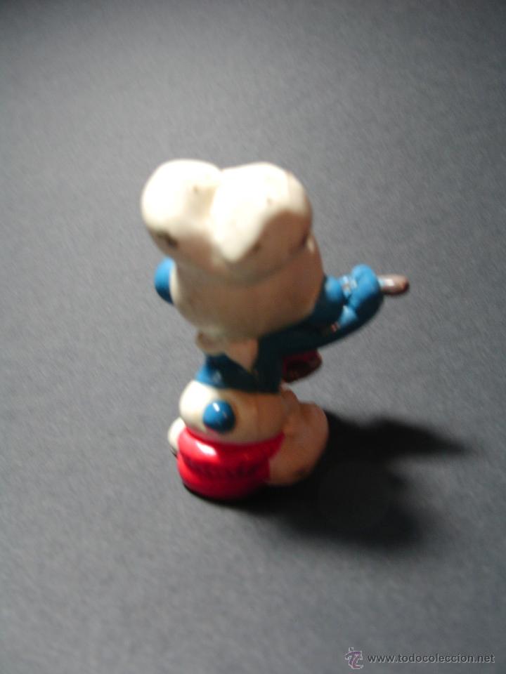 Figuras de goma y PVC: Pitufo. Peyo. Schleich 1983 - Foto 2