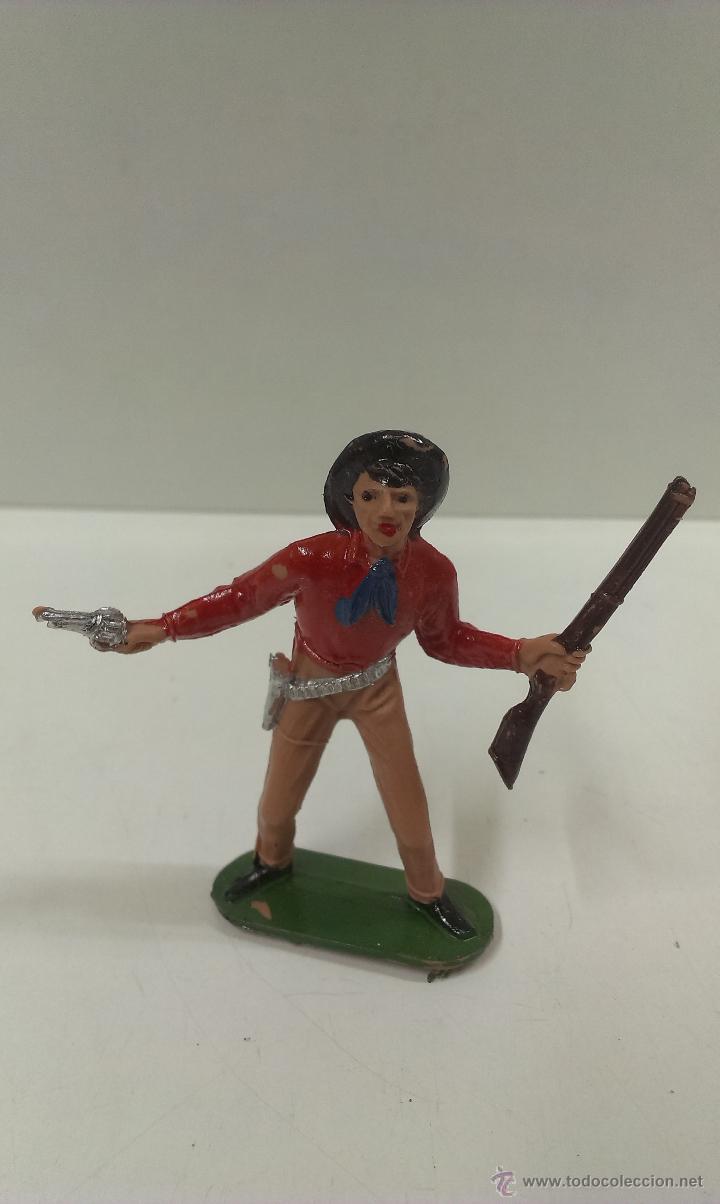 Figuras de goma y PVC: VAQUERO . MARCA JECSAN - Foto 1