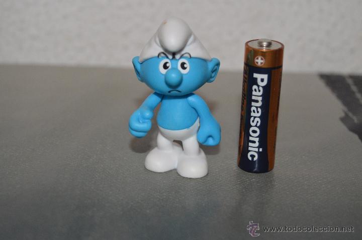Figuras de goma y PVC: mu&ntilde;eco figura pitufo pitufos - Foto 1