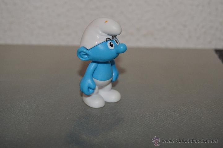 Figuras de goma y PVC: mu&ntilde;eco figura pitufo pitufos - Foto 4