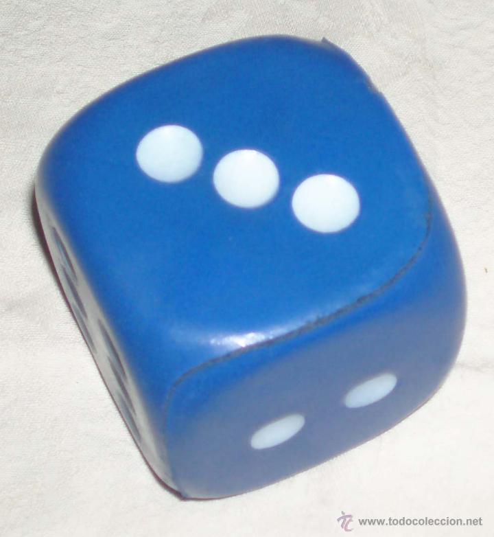 Figuras de goma y PVC: dado antiestres 5 cms cada lado