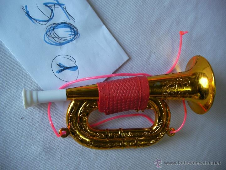 Figuras de Goma y PVC: ANTIGUA TROMPETA JUGUETE - ENVIO GRATIS A ESPA&Ntilde;A