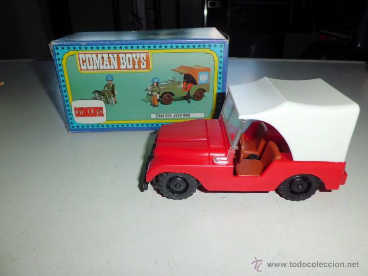 Figuras de goma y PVC: comanboys comansi jeep en su caja - Foto 1