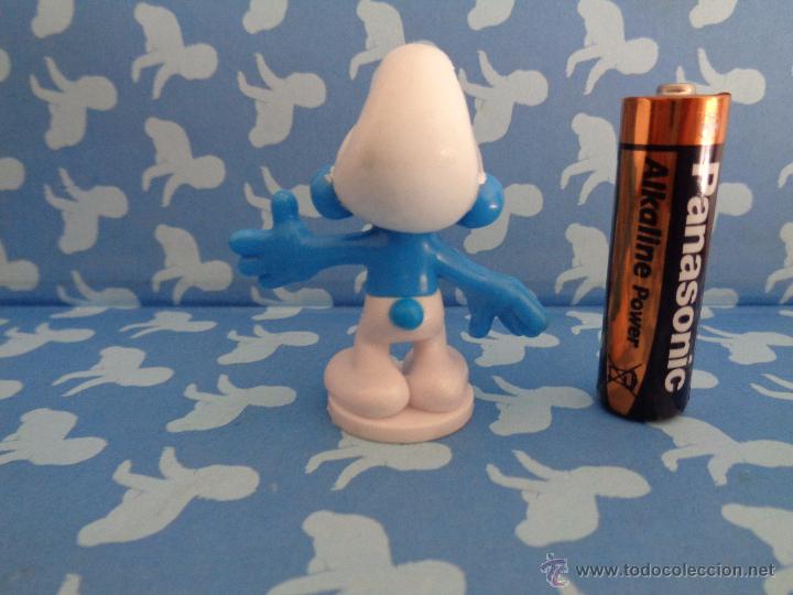Figuras de goma y PVC: MU&Ntilde;ECO FIGURA PITUFOS PITUFO peyo - Foto 3
