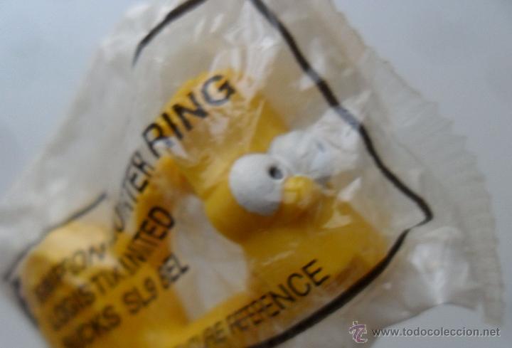 Figuras de goma y PVC: THE SIMPSONS BART SIMPSON SQUIRTER RING ANILLO DE AGUA - Foto 2
