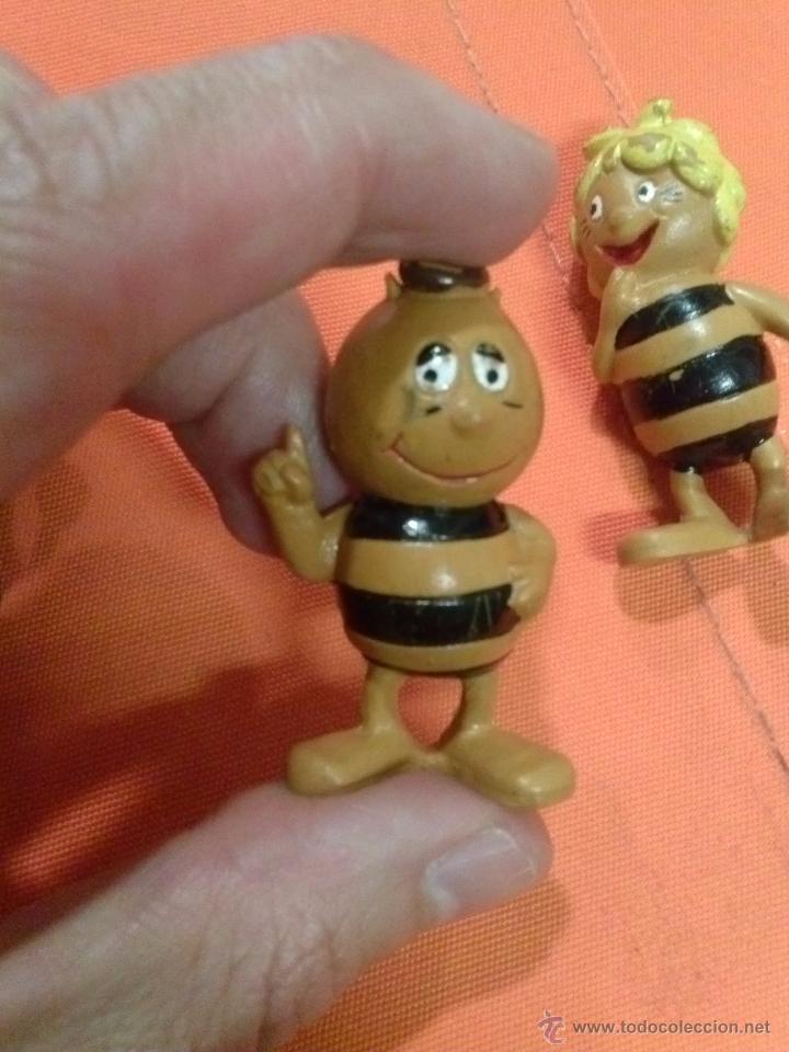 Figuras de goma y PVC: FIGURAS PVC ABEJA MAYA A&Ntilde;O 1978 - Foto 3