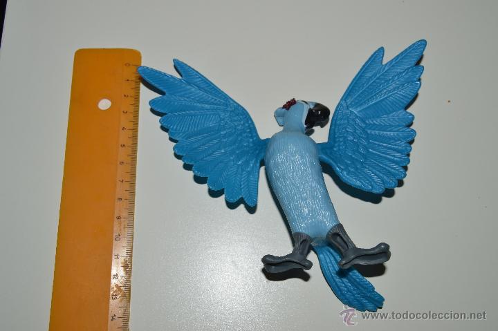 Figurines en Caoutchouc et PVC: FIGURA DE PL&Aacute;STICO DE PERLA &middot; Guacamaya azul de la pel&iacute;cula Rio