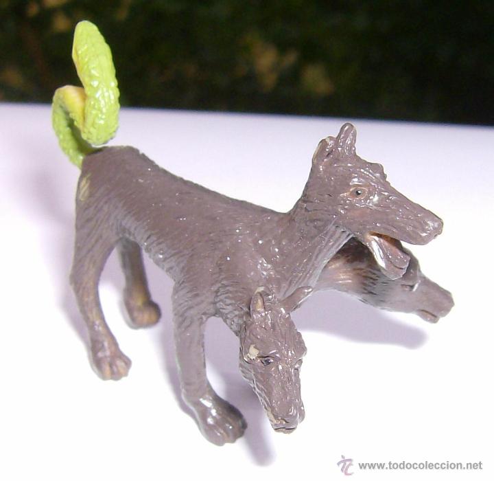 Figuras de goma y PVC: CERBERO DE GOMA DURA 5CM