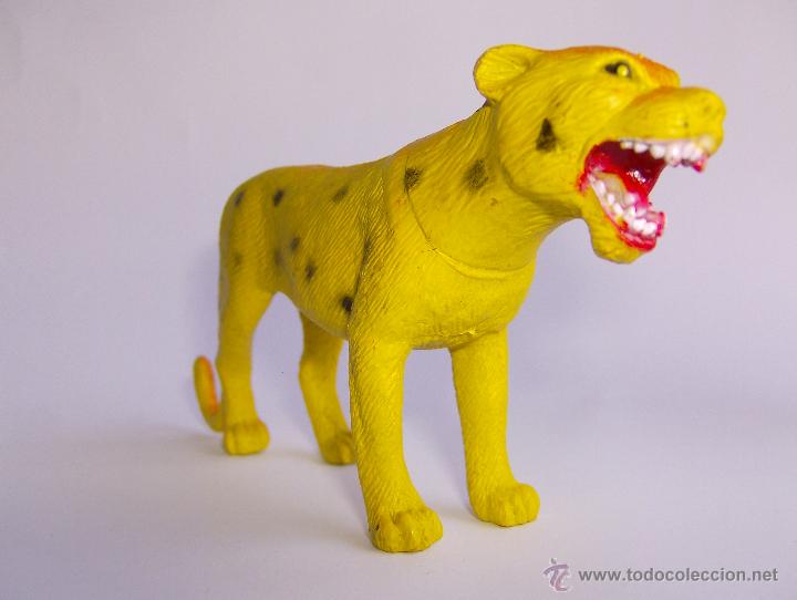 Figuras de goma y PVC: LEOPARDO DE GOMA - Foto 3