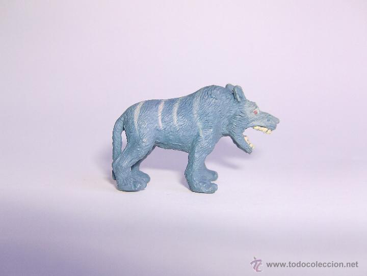 Figuras de goma y PVC: HIENA DE GOMA DURA 4,5 CM