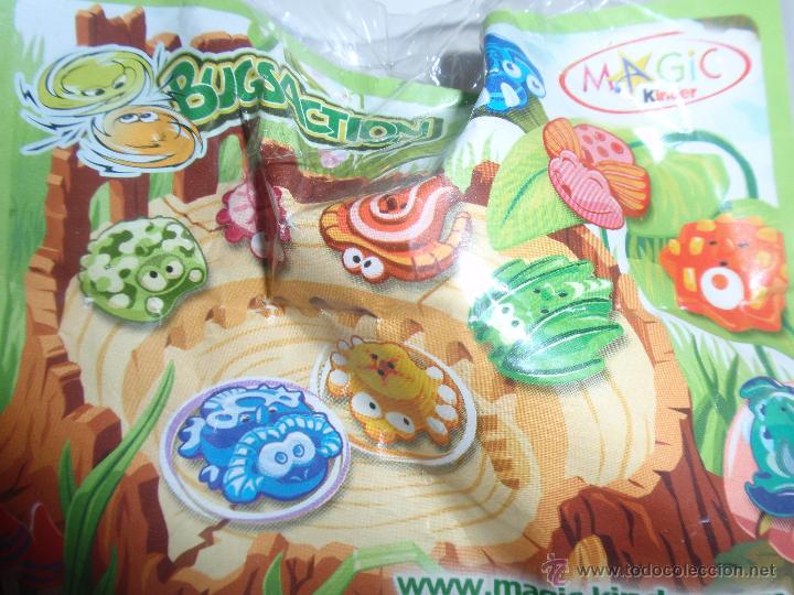 Kinder Figures: FIGURITA HUEVO KINDER FERRERO BUGS ACTION NARANJA 1