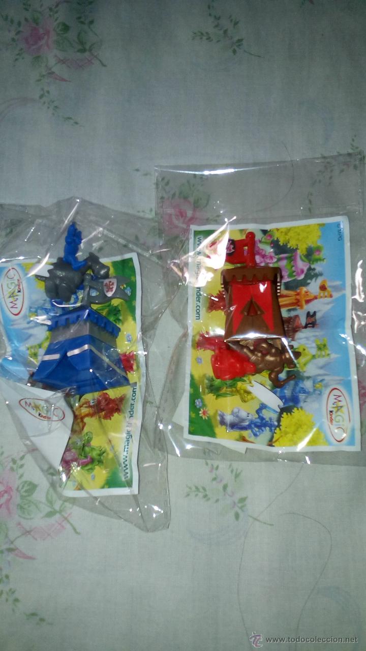 Figuras de goma Kinder: mu&ntilde;eco figura kinder medieval - Foto 1