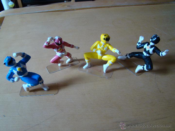 Figuras de goma y PVC: Lote de POWER RANGER - Foto 1