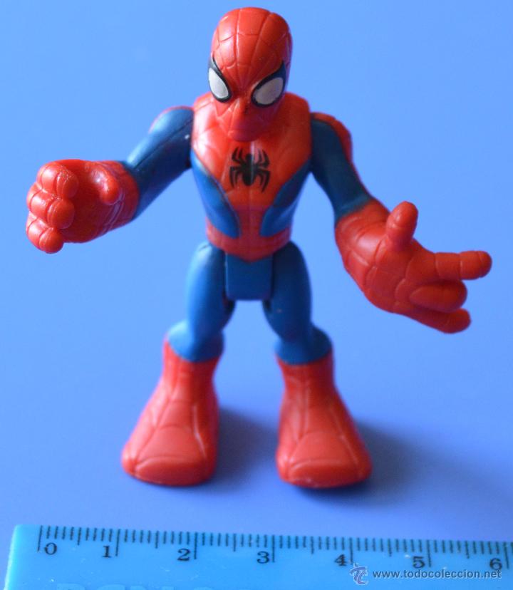 spiderman - figura de goma - mueve brazos y pie - Buy Other rubber and PVC  figures on todocoleccion