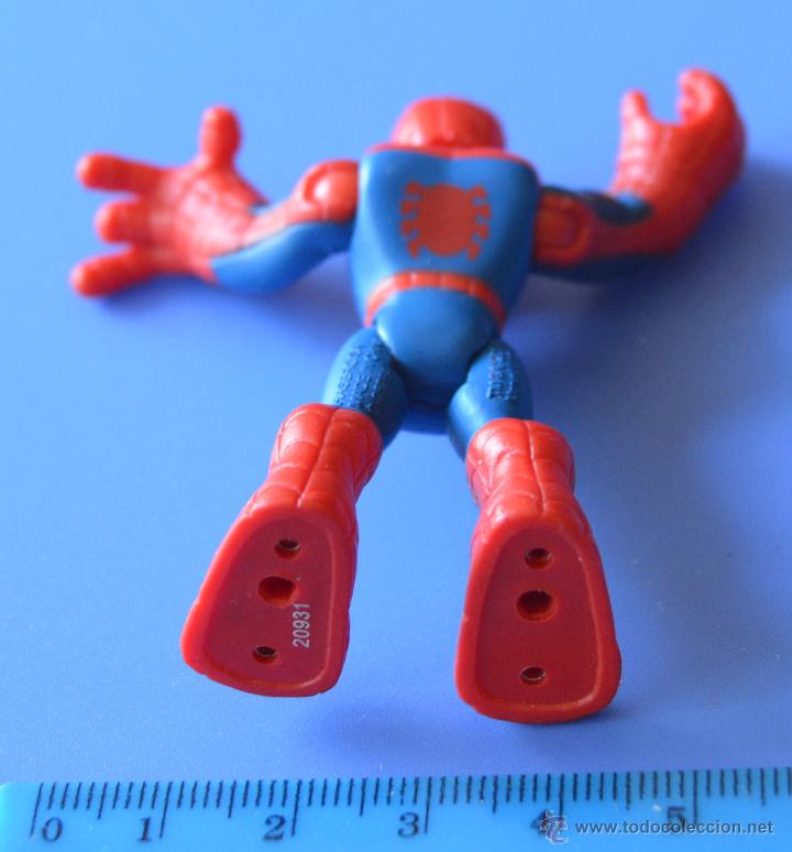 spiderman - figura de goma - mueve brazos y pie - Buy Other rubber and PVC  figures on todocoleccion