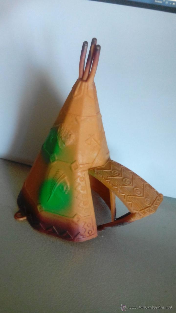 Figuras de goma y PVC: TIPI - CASETA INDIA - Foto 1