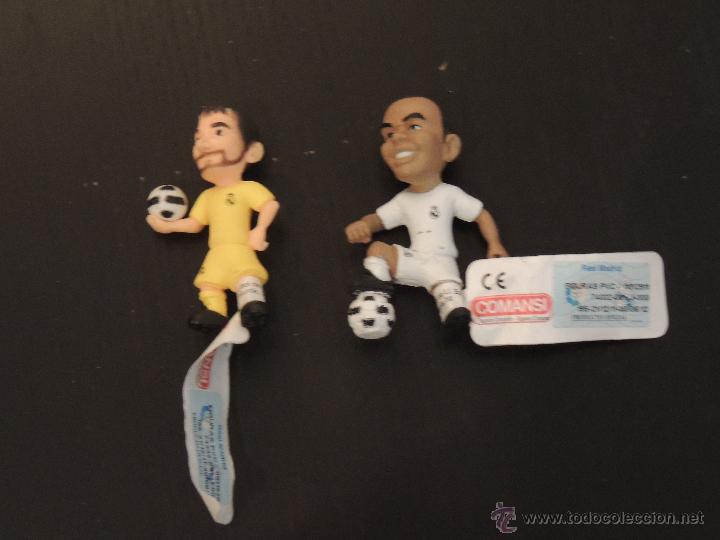 Figuras de goma y PVC: 2 FIGURAS DE CASILLAS Y PEPE - Foto 1