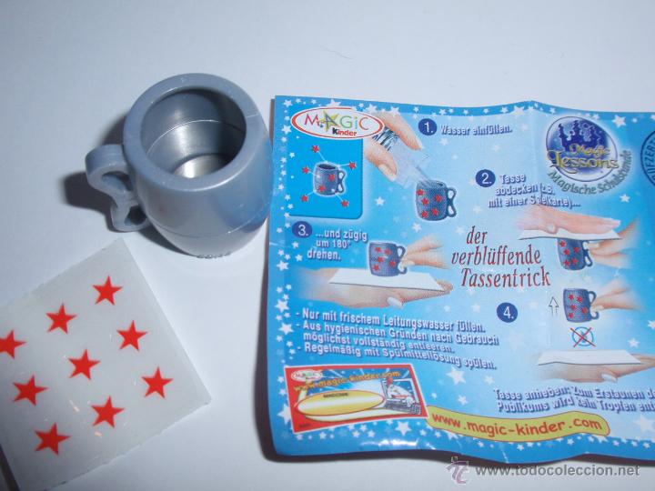 Kinder Figures: FIGURITA HUEVO KINDER FERRERO TAZA M&Aacute;GICA