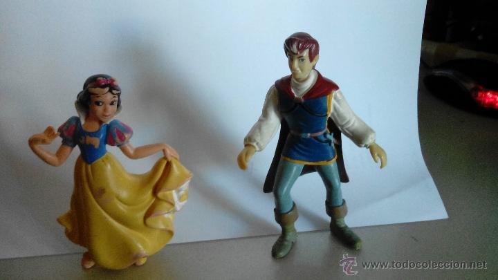 Figuras de goma y PVC: BLANCANIEVES - PRINCIPE FLORIAN - Foto 1