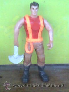 Figuras de goma y PVC: El t&iacute;o del hacha - mcdonalds hasbro 2003 - mcdonald